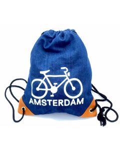 Amsterdam Bicycle Backpack - Dark blue