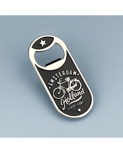 Bottle Opener Magnet - Black