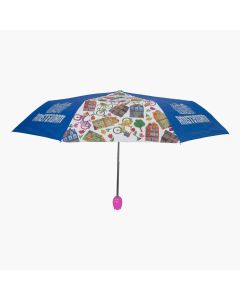 Amsterdam City Umbrella Blue